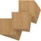 Ekena Millwork 15 3/4W x 15 3/4H x 3/8T Wood Hobby Boards, Maple, 25PK HBW16X16X375DMA - alternate 1